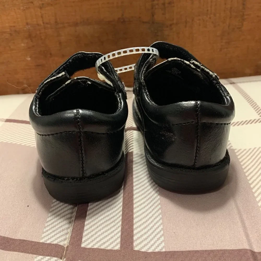 Black Pleather Dress Shoes